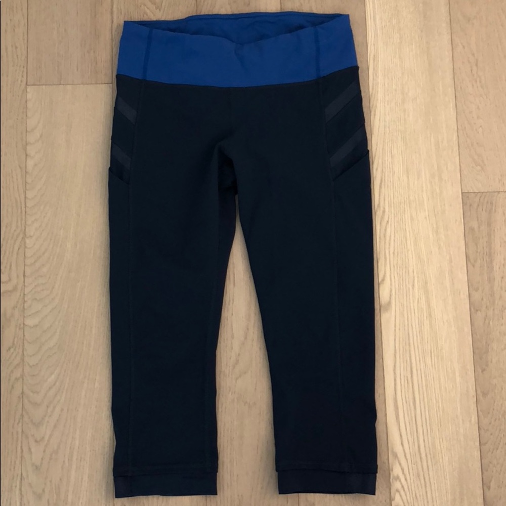 Lululemon workout cropped leggings